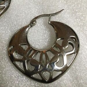 Chisel Stainless Steel Earrings